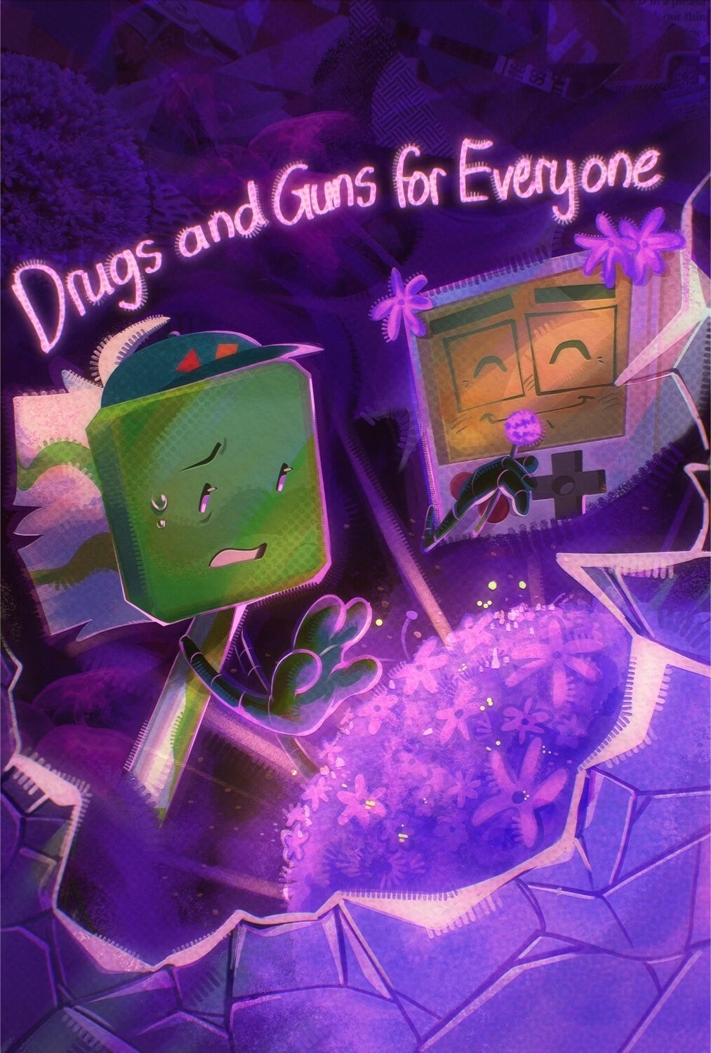 Plot two poster. Art by: plantgardemania