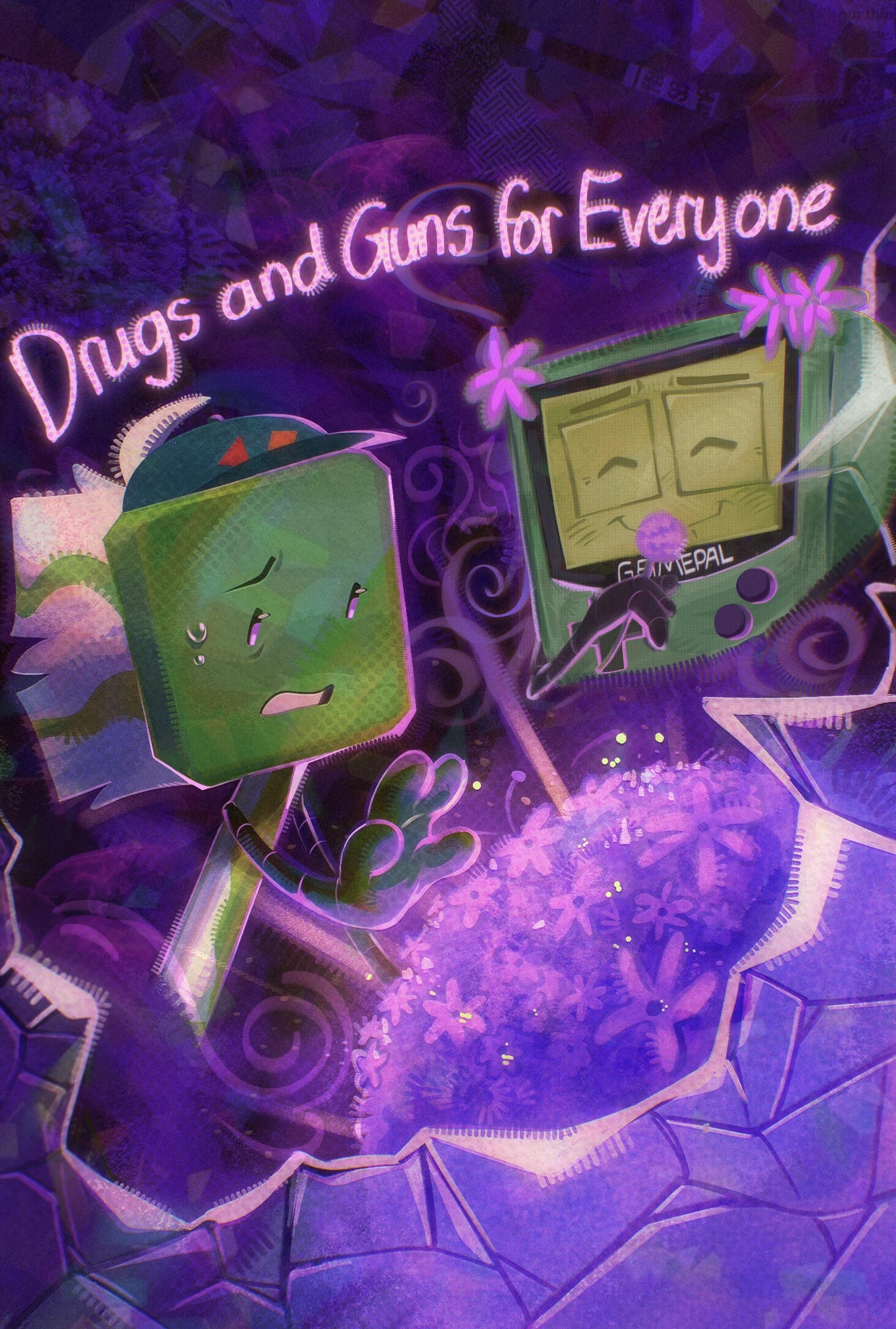 Plot two poster. Art by: plantgardemania